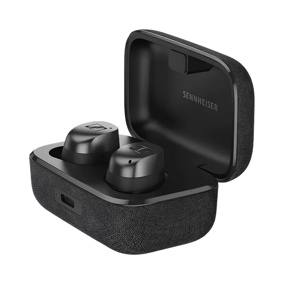 Sennheiser Momentum 4 True Wireless Earbuds - Black Graphite_FrontView