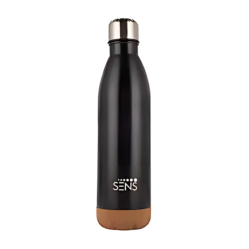 Sens Hydra Oak Vacuum Insulated Water Bottle 1 L - Ebony Oak