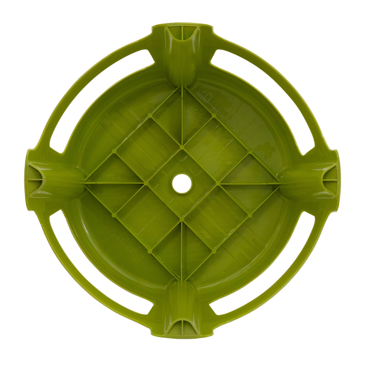 Settle Nova Plastic Foot Stool - Pearl Green