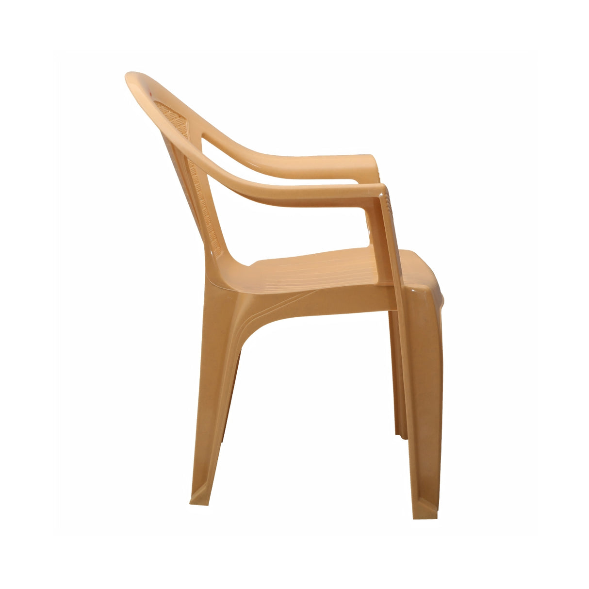 Settle Lite Arm Plastic Chair - Beige_03