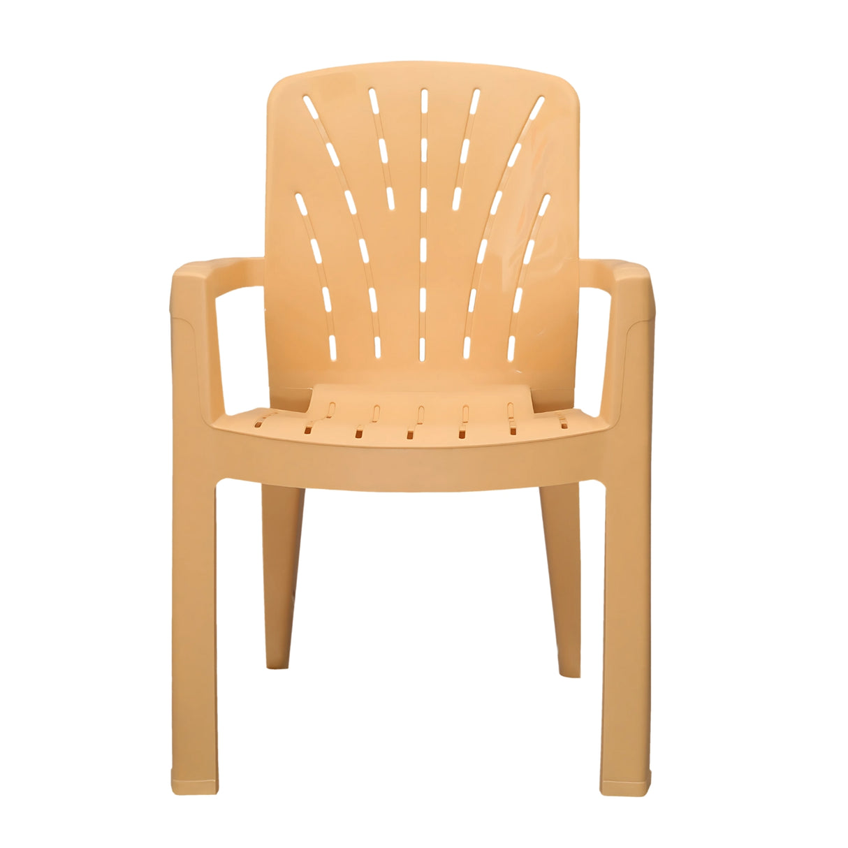 Settle Royale Arm Plastic Chair - Beige_2