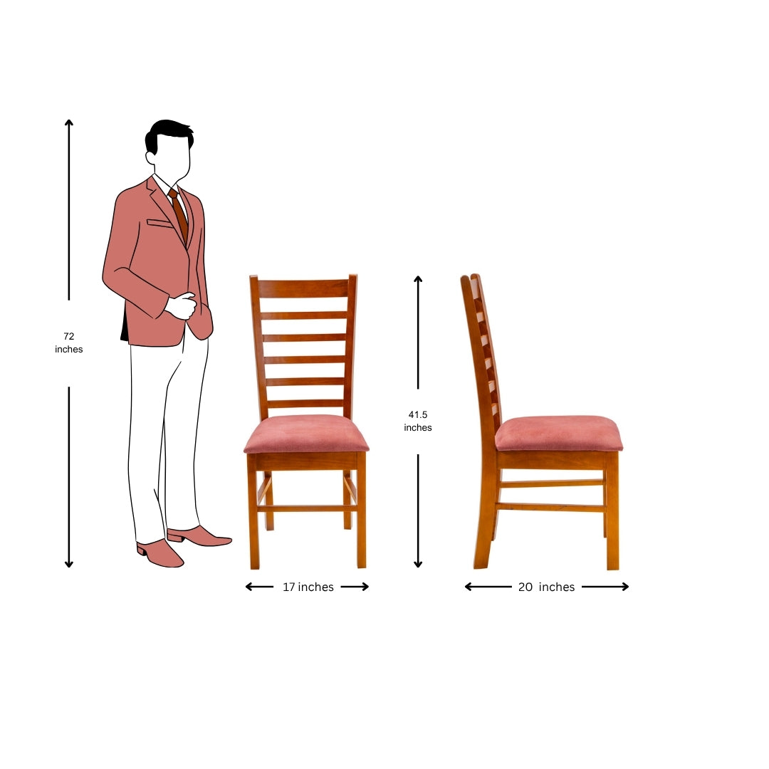 Shanghai Classic Dining Chair - Teak Finish_5