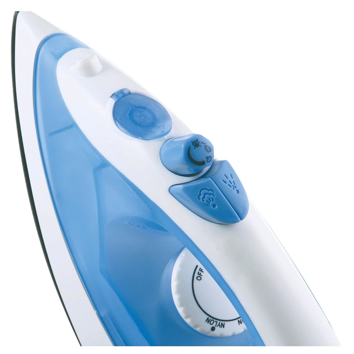 USHA SI TEFLON 3713 Steam Iron 1300 Watts 180ml - White and Blue_7
