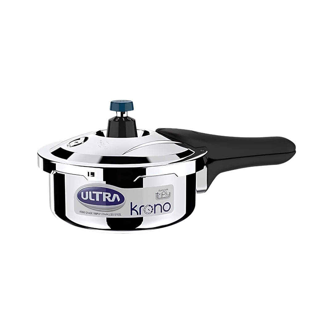 Ultra Krono Triply SS Pressure Cooker 1.5 L_Front View