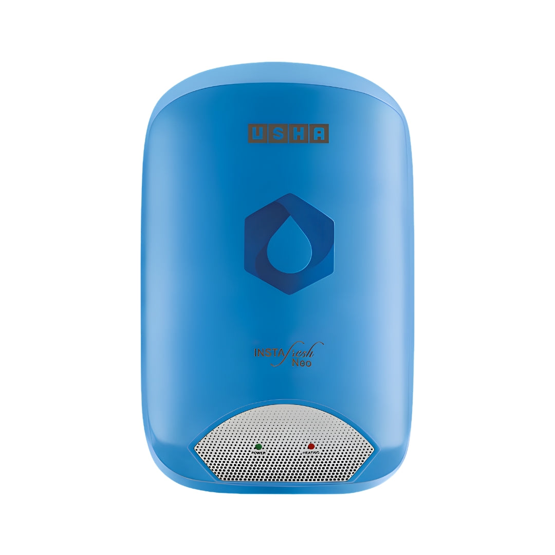 Usha Insta Fresh Water Heater 5 L - Blue_Front View