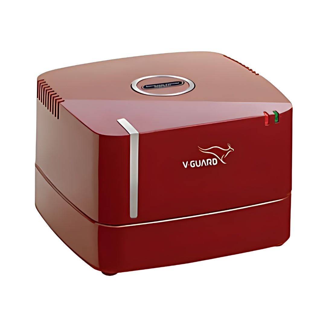 V-Guard VGSD 50 Voltage Stabilizer 130-290V - Cherry_FrontView