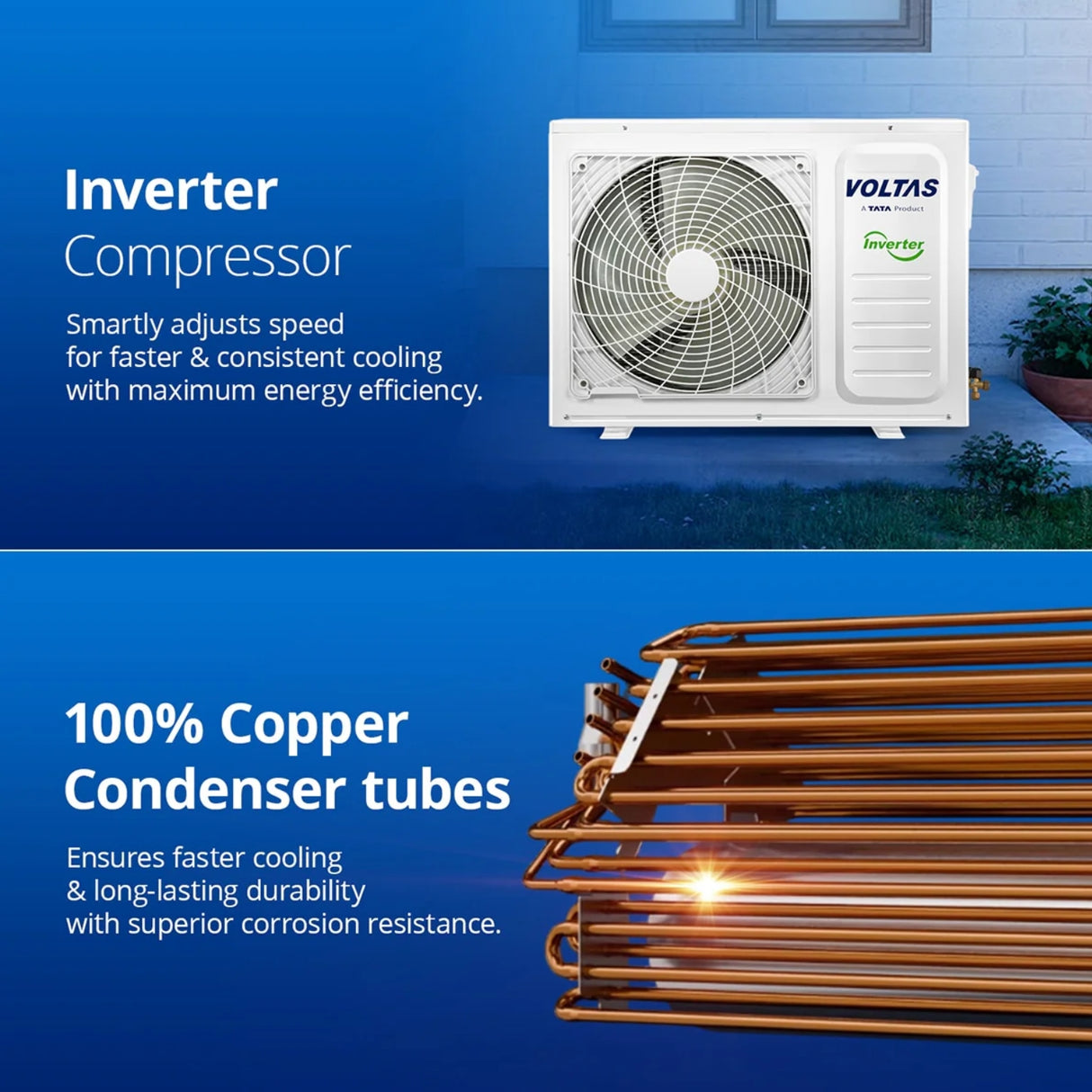 VOLTAS Inverter AC 243V Vectra Elite Split Ac 2 Ton - White_5