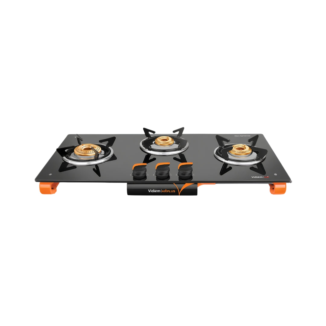VidiemAirPlus3-BurnerAutoIgnitionGlassTopGasstove-Black_FrontView_1