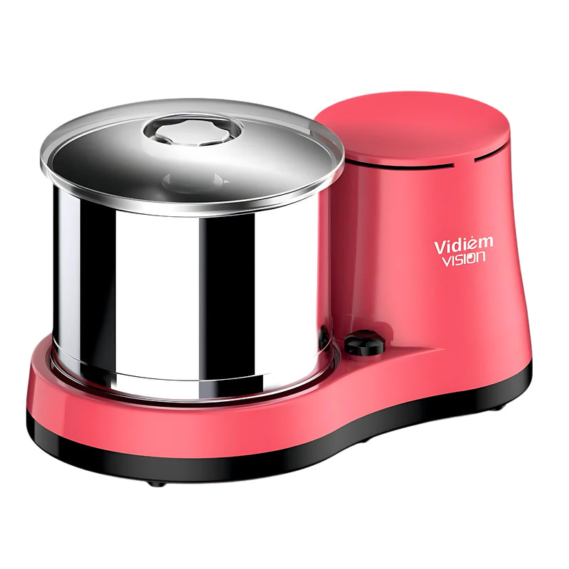 Vidiem Vision ST 2L Table Top Wet Grinder - Cherry Red
