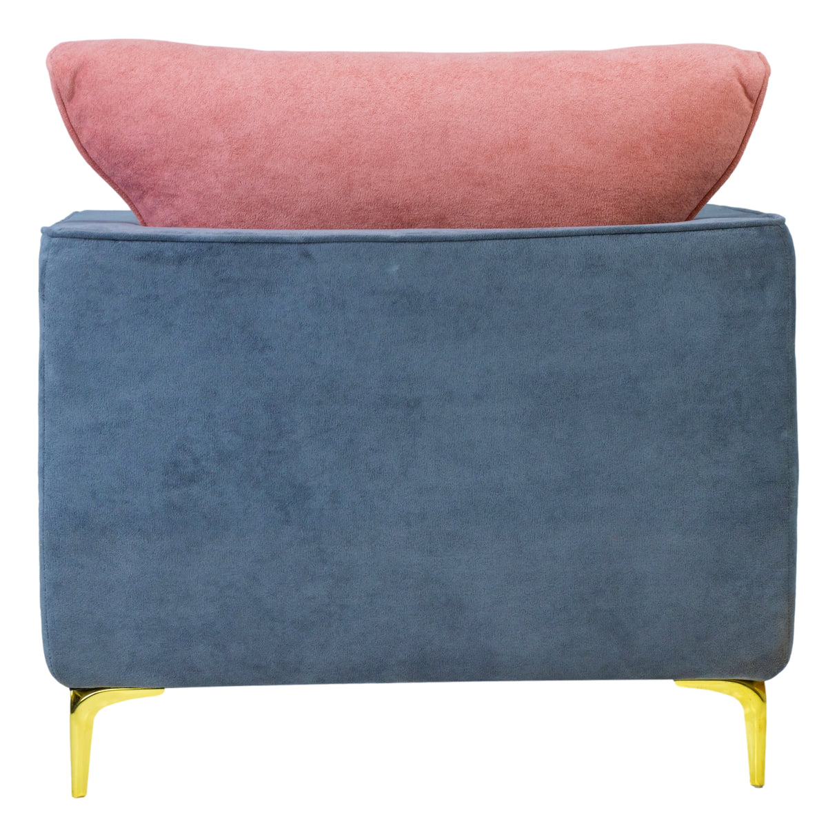 Vienna Fabric Sofa 1-Seater - Blue