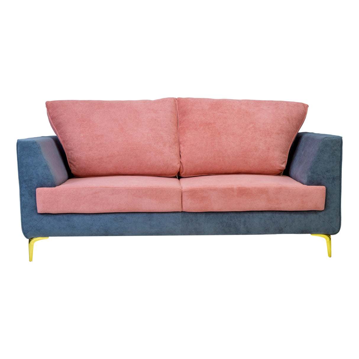 Vienna Fabric Sofa 3-Seater - Blue
