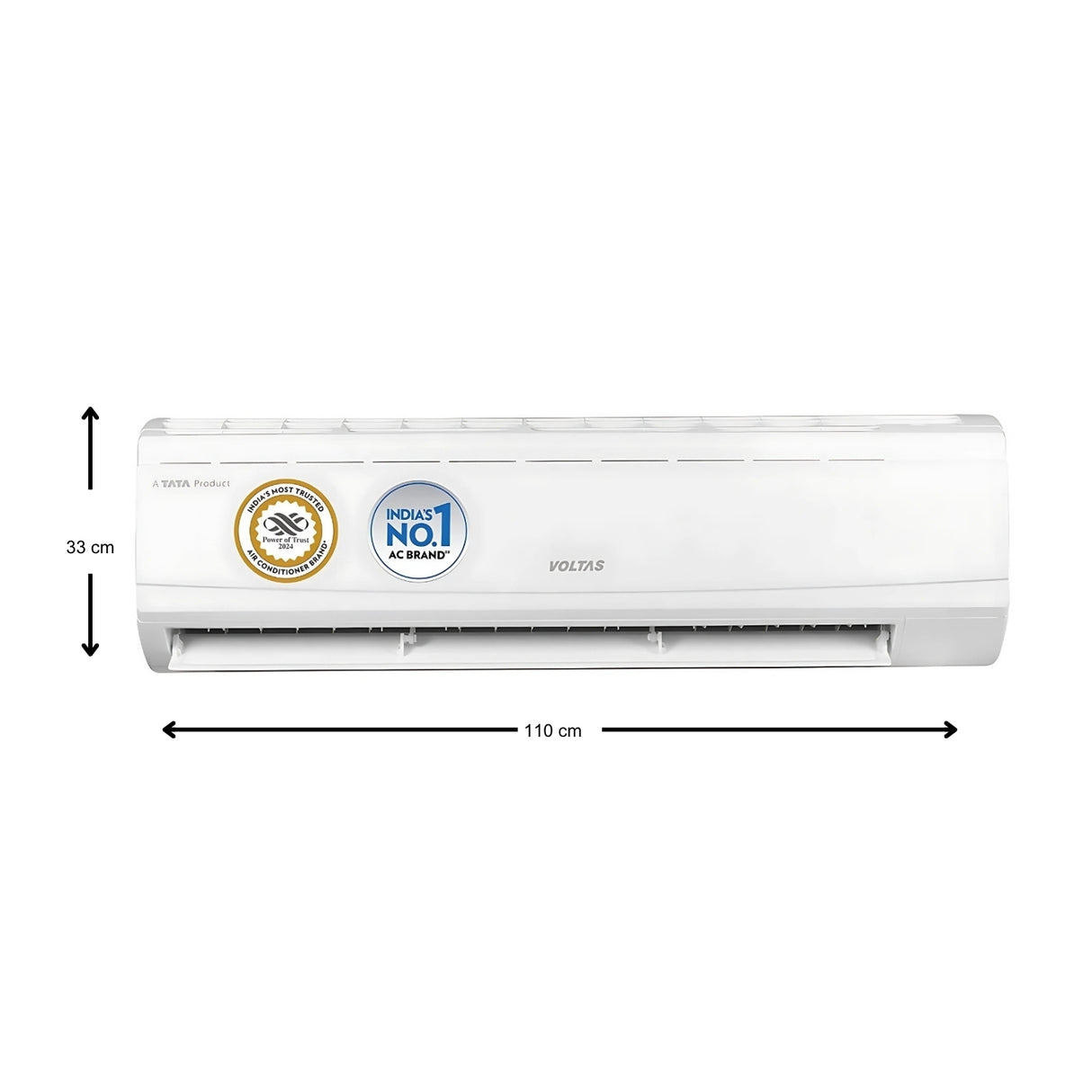 Voltas 243 Vectra Plus Non Inverter Split AC 2 Ton - White_5