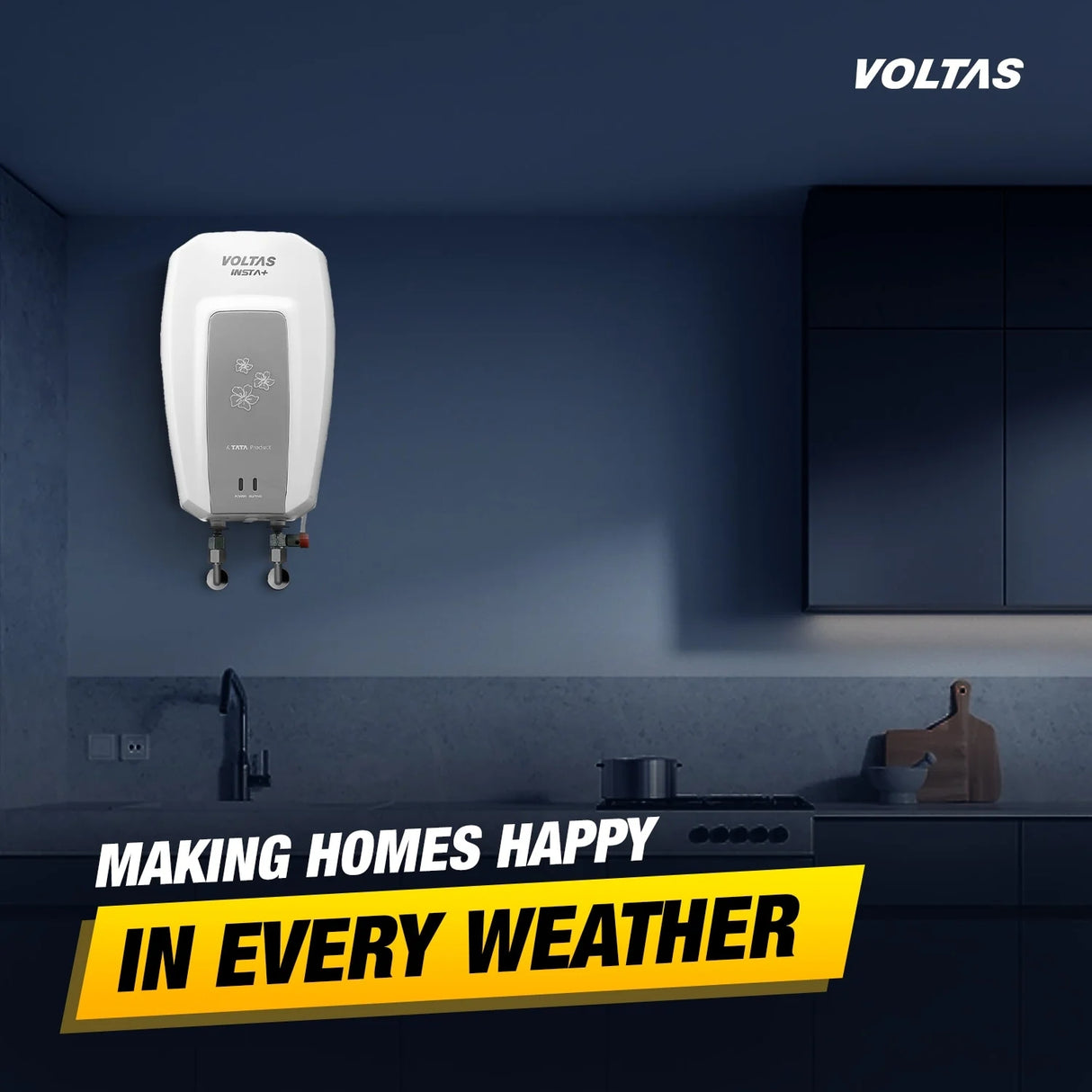 Voltas Insta Plus Water Heater 5 L - White_2