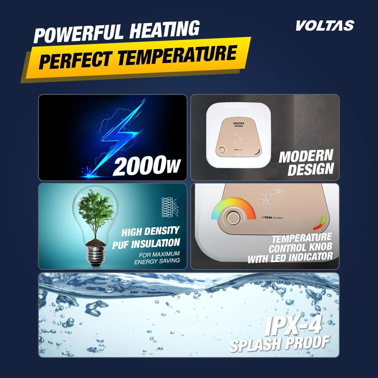 Voltas Magna Water Heater 15 L - White_5