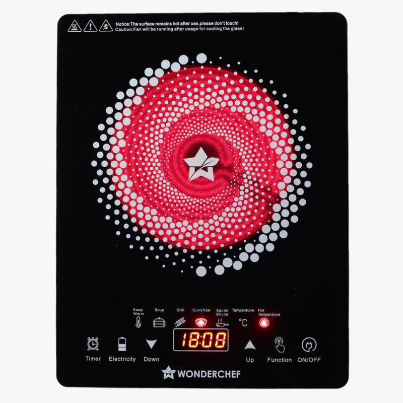 Wonderchef 63152721 Easy Cook Hot Plate Infrared Technology 2200 Watts - Black