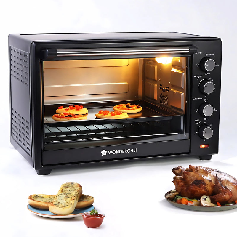 Wonderchef 63154955 OTG, Grill 60 L - Black