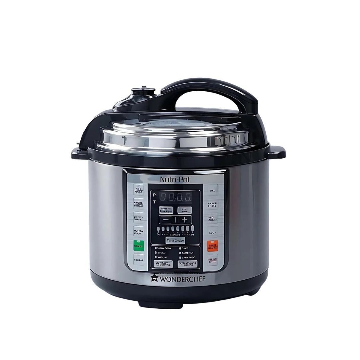 Wonderchef Electric Pressure Cooker 63152847 Nutri-Pot 7-in-1 programmable 3 L - Silver - Buy Online at Chera Home Junction Coimbatore