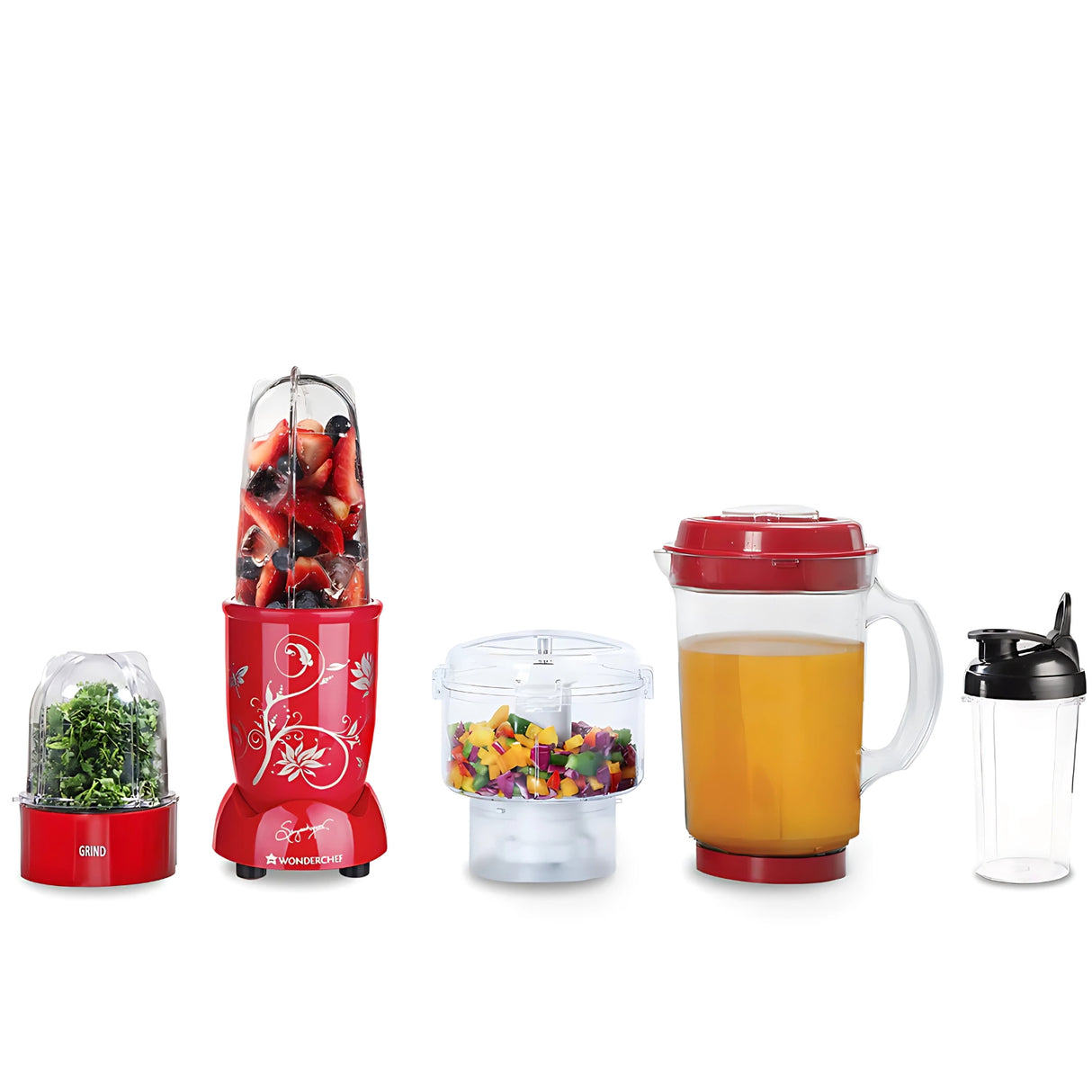 Wonderchef CKM 63152746Nutri - Blend Red _1