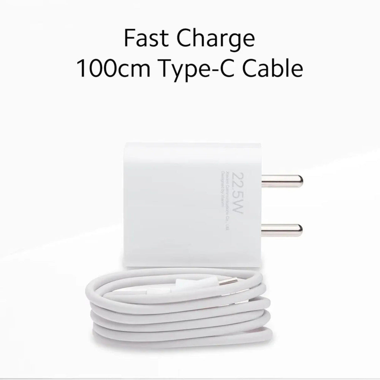 Xiaomi 22.5W Fast Charger - White - Image 3 - Buy Online at Chera Home Junction Coimbatore