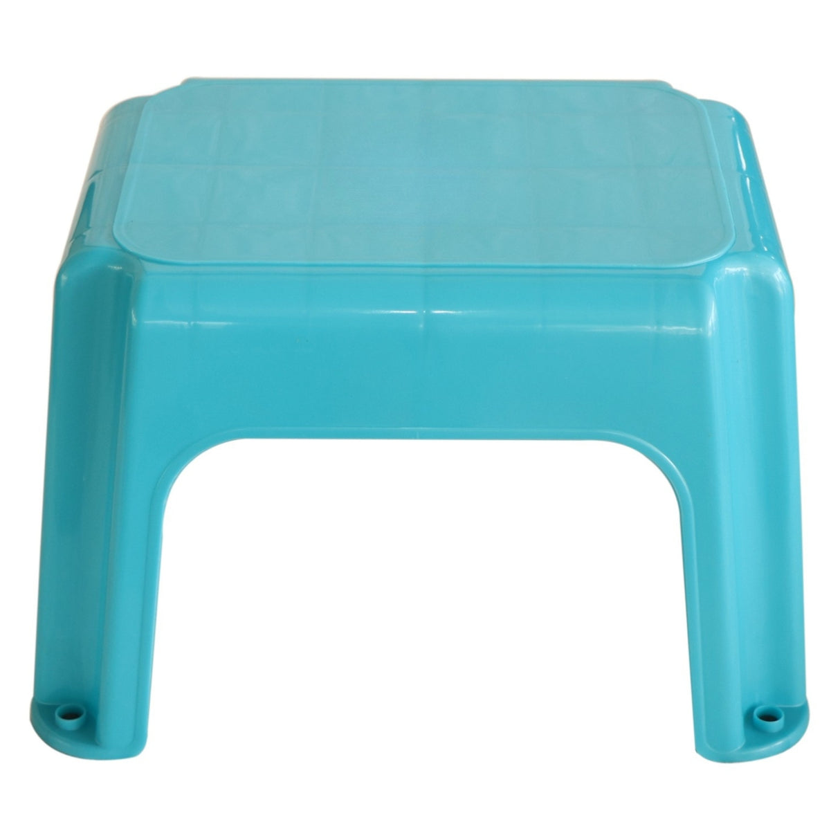 Settle Zenith Plastic Foot Stool - Pearl Light Blue