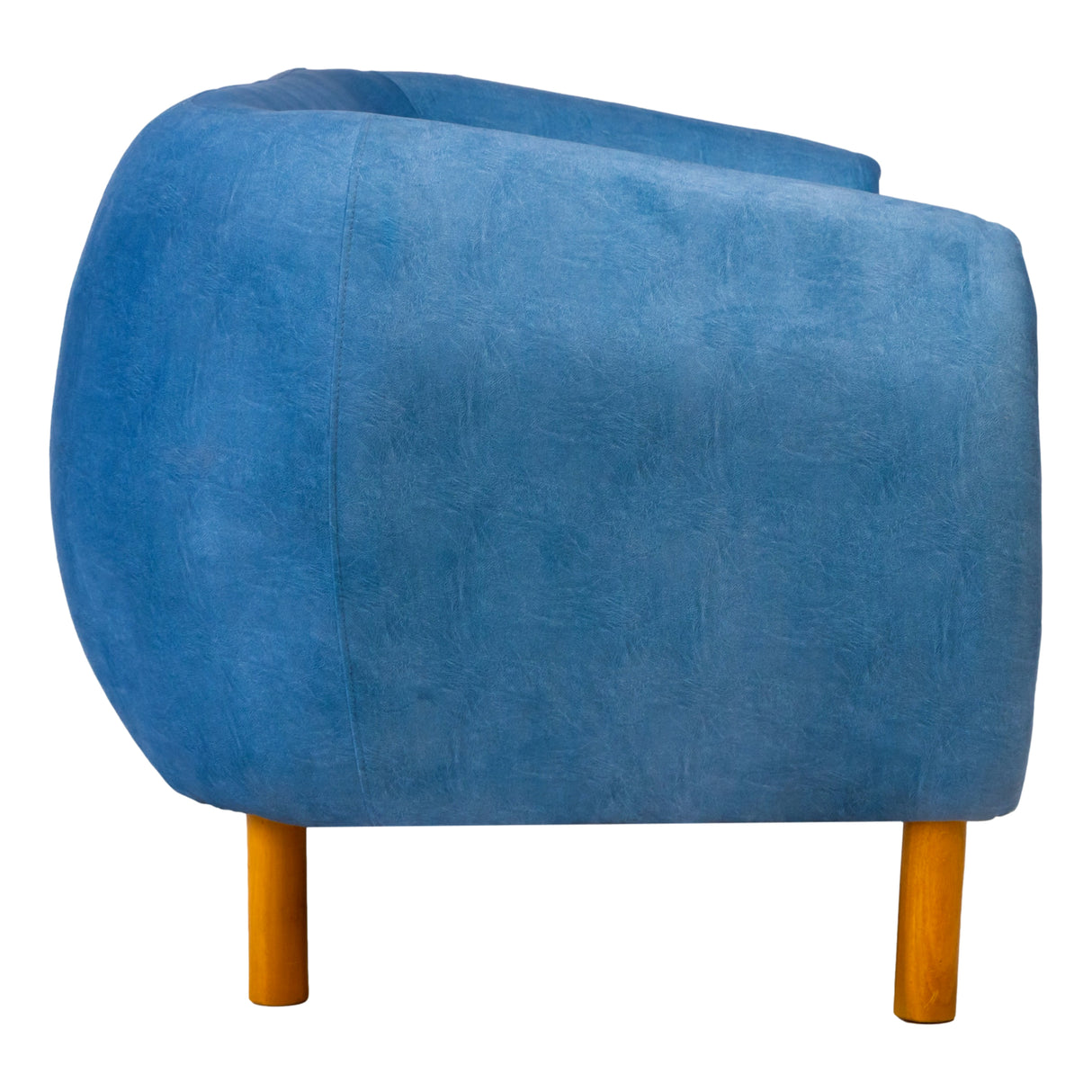 Zurich Pro Modern Fabric Sofa 3 Seater - Blue