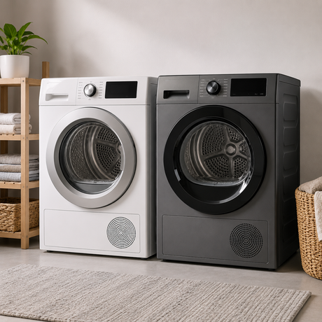 Front-load clothes dryers.