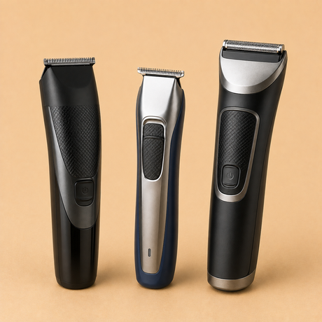 Electric trimmers in different styles and sizes