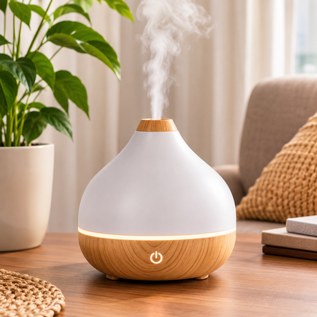Home vaporizer with mist.