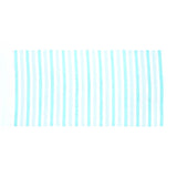 Doctor Towels Stripe Waffle Weave Cotton Bath Towel 70 x 140 cm - Blue