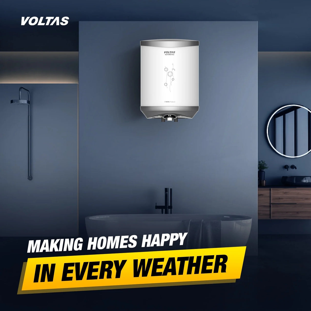 Voltas Ultimo Pro Water Heater 10 L - White - Image 7 - Buy Online at Chera Home Junction Coimbatore
