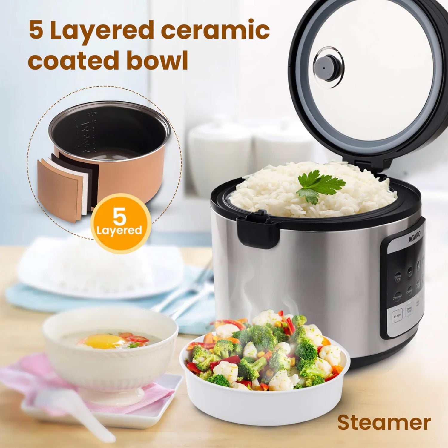 AGARO%20ROYAL%20ELECTRIC%20RICE%20COOKER%205L%20338774