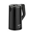 AGARO 33897 Elegant Double-Layered Stainless Steel Inner Body Electric Kettle 1.8 L – Black_Front View