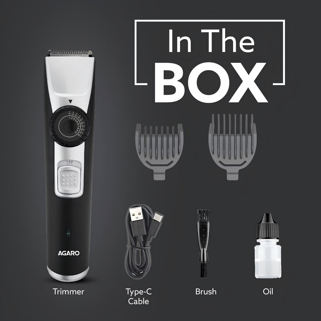 AGARO Beard Trimmer MT1155 -34407 - Black_6