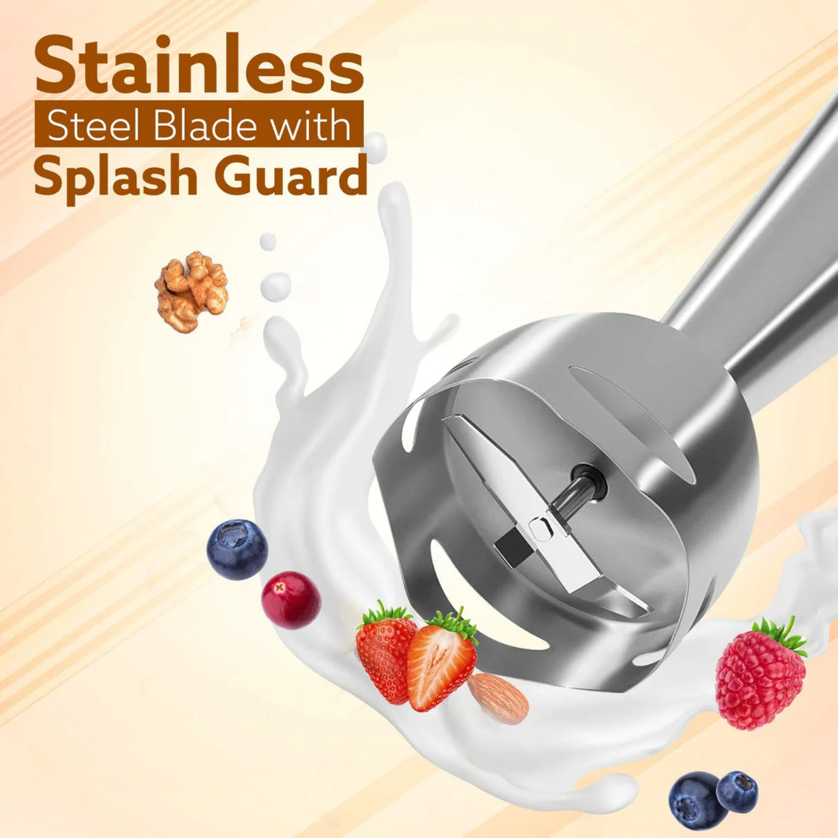 AGARO Regency 34001 600W Variable Speed Hand Blender – Silver_4