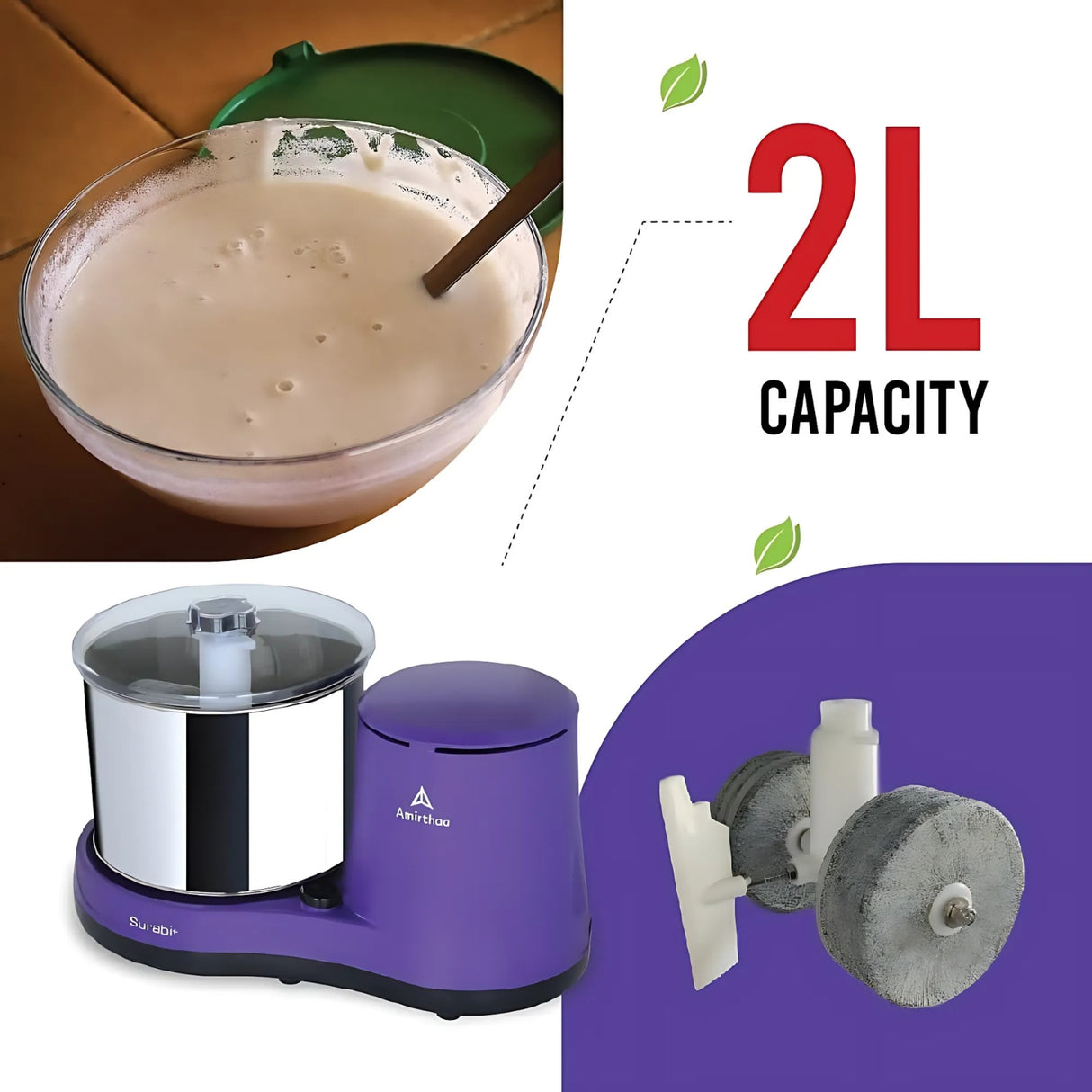 AMIRTHAA TTWG Surabi + 2L - Lavender
