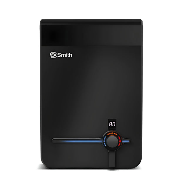 AOSmithIntelliUVPlusHotWaterPurifierUVPlusUF3.3L-Black_FrontView