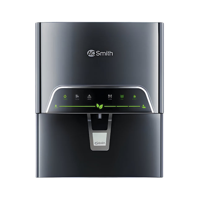 AO Smith Pro Planet P3 RO Water Purifier RO+UV+UF 5 L - Black_Front View