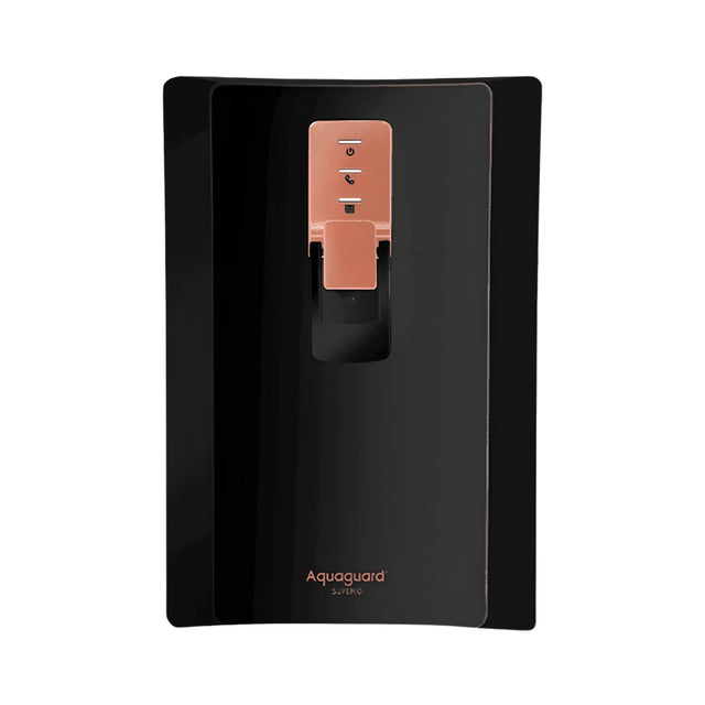 AQUAGUARD Enrich Superio RO+UV+SS Water Purifier 5 L – Black_Front View