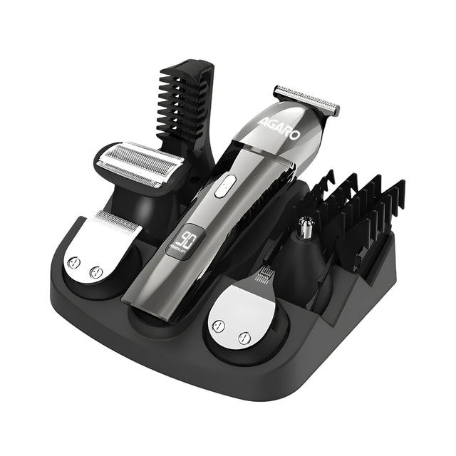Agaro 34187 Multi Usage Trimmer - Black_Front View