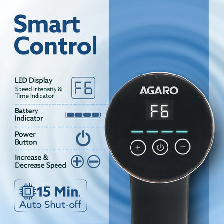 Agaro AG Galaxy Body Massager 25 Watts - Black_2