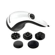 Agaro Atomplushandheld Body Massager 28 Watts - White and Black_Frontview