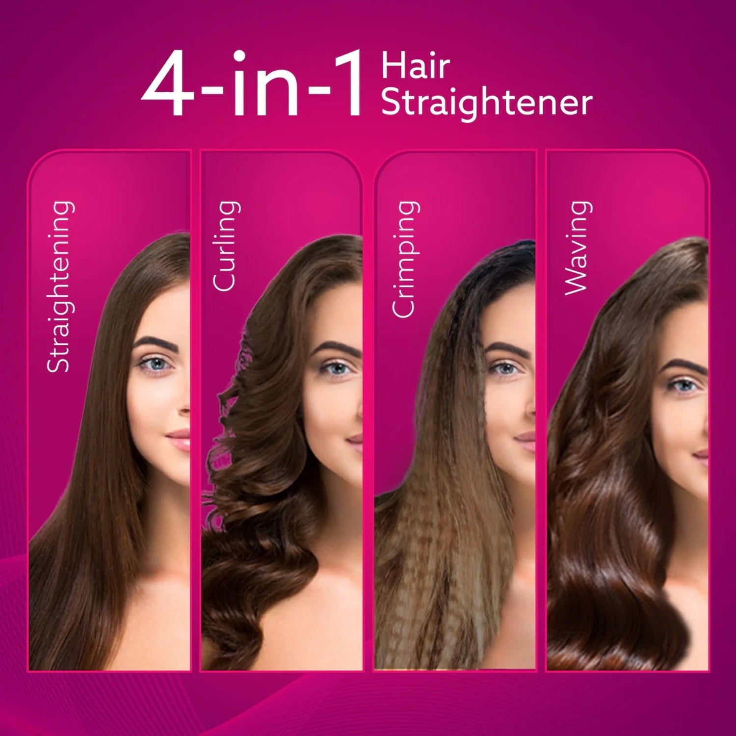 Agaro_HS1719_Hair_Straightener_65_Watts_-_Black_and_Rose_Gold_4
