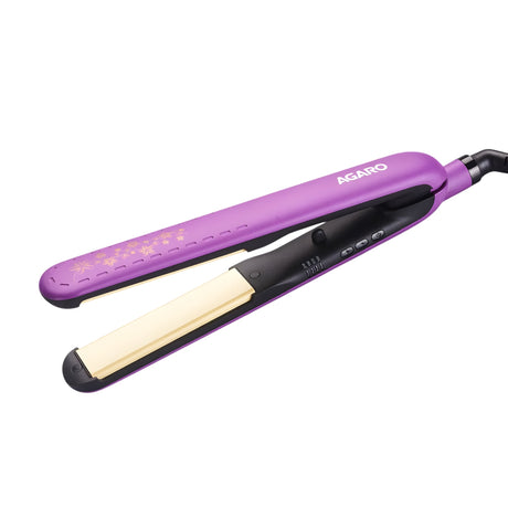 Agaro HS1909 Hair Straightener 50 Watts - Purple_1