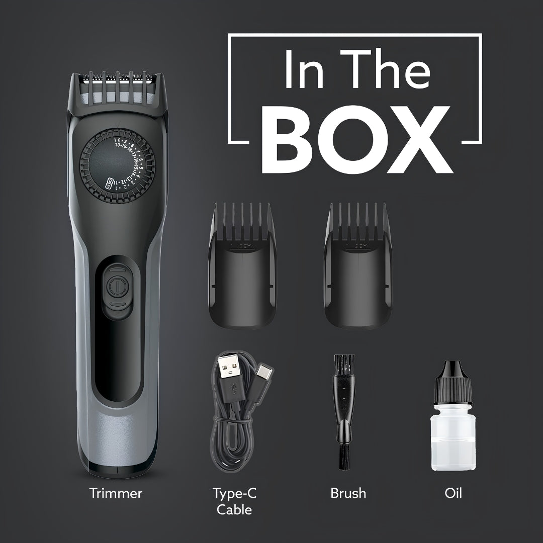 Agaro MT-2525 Beard Trimmer - Black_Feature_5