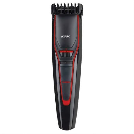 Agaro MT-6001 Beard Trimmer - Red and Black_1