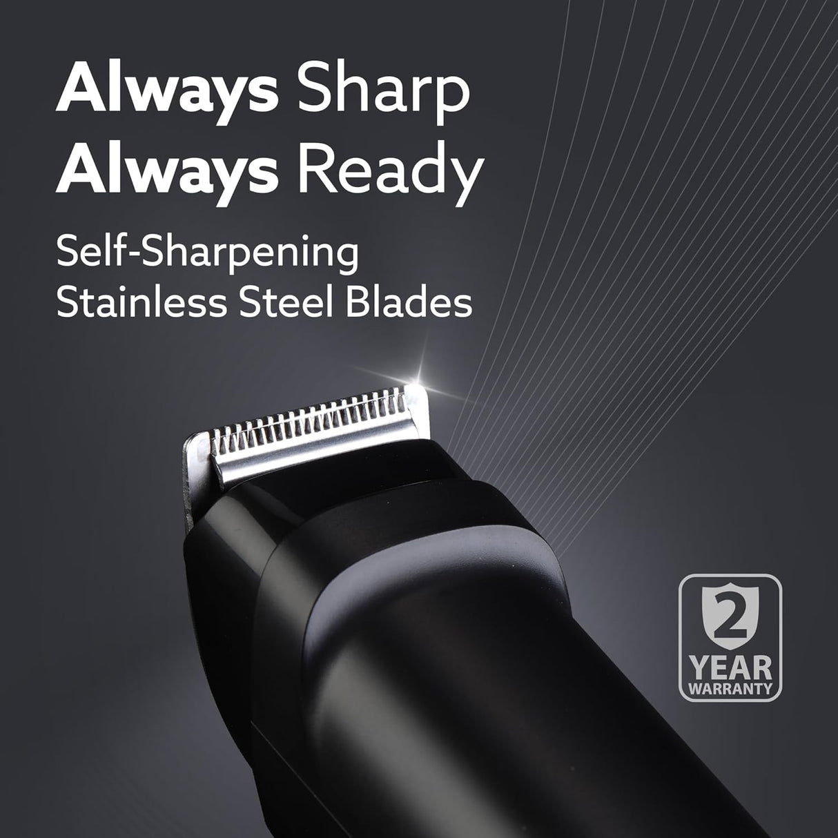 Agaro MT-8001 Beard Trimmer - Black_3
