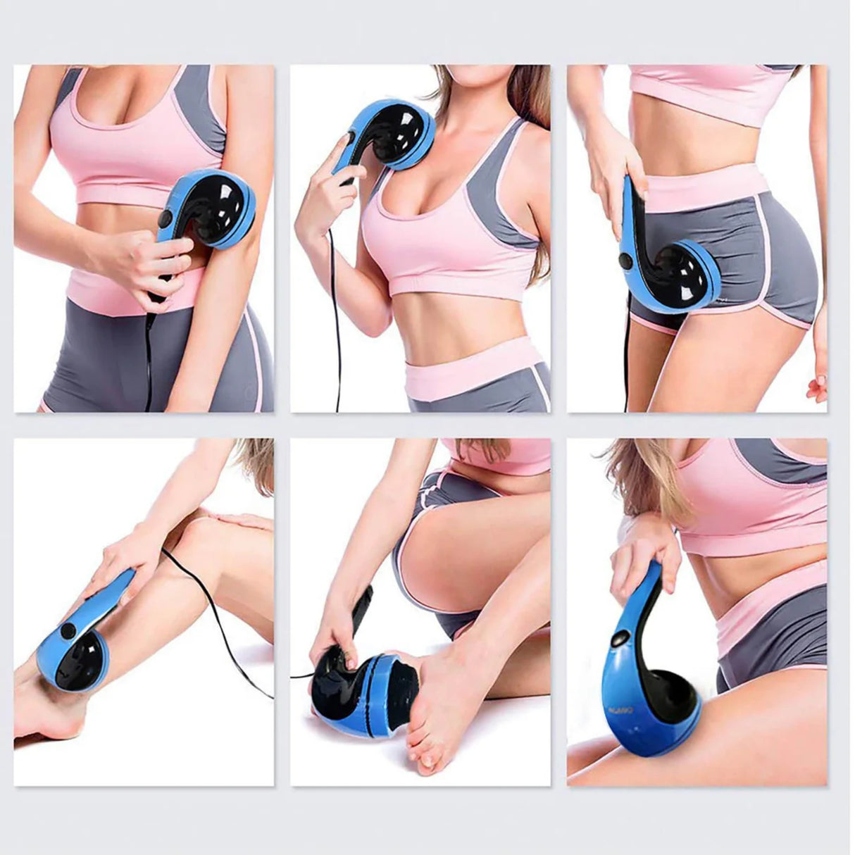 Agaro Regal Body Massager 33323 28 Watts - Blue and Black_3