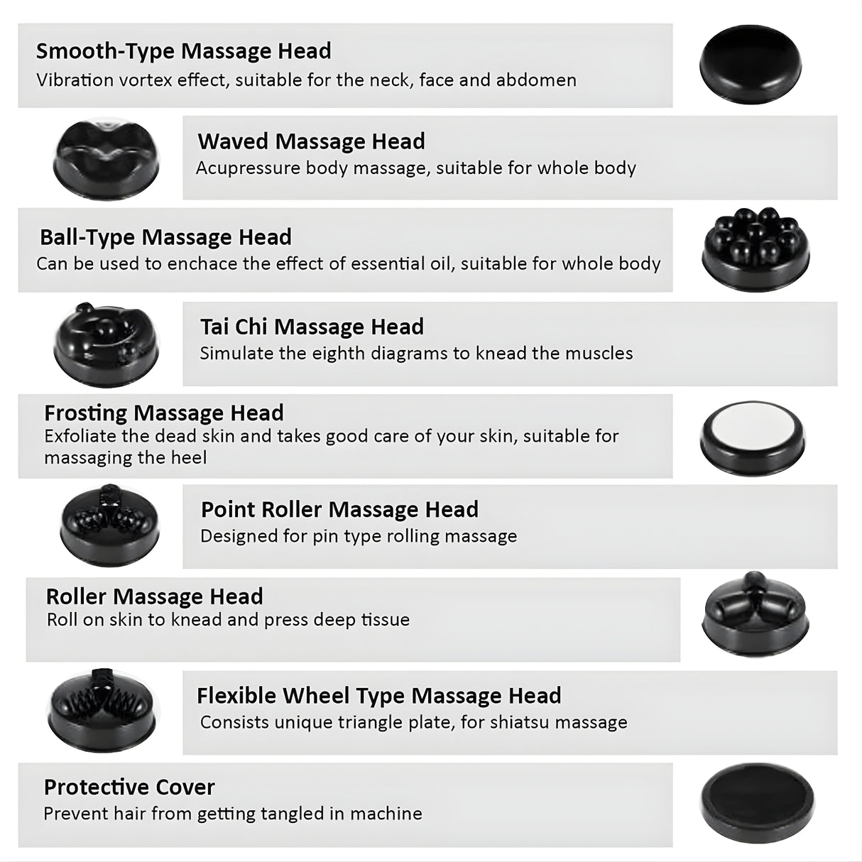 Agaro Relax Hand Massager 28 Watts - Black_4