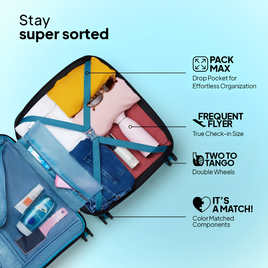 American Tourister Aerostep Spinner - Blue Key Feature_2
