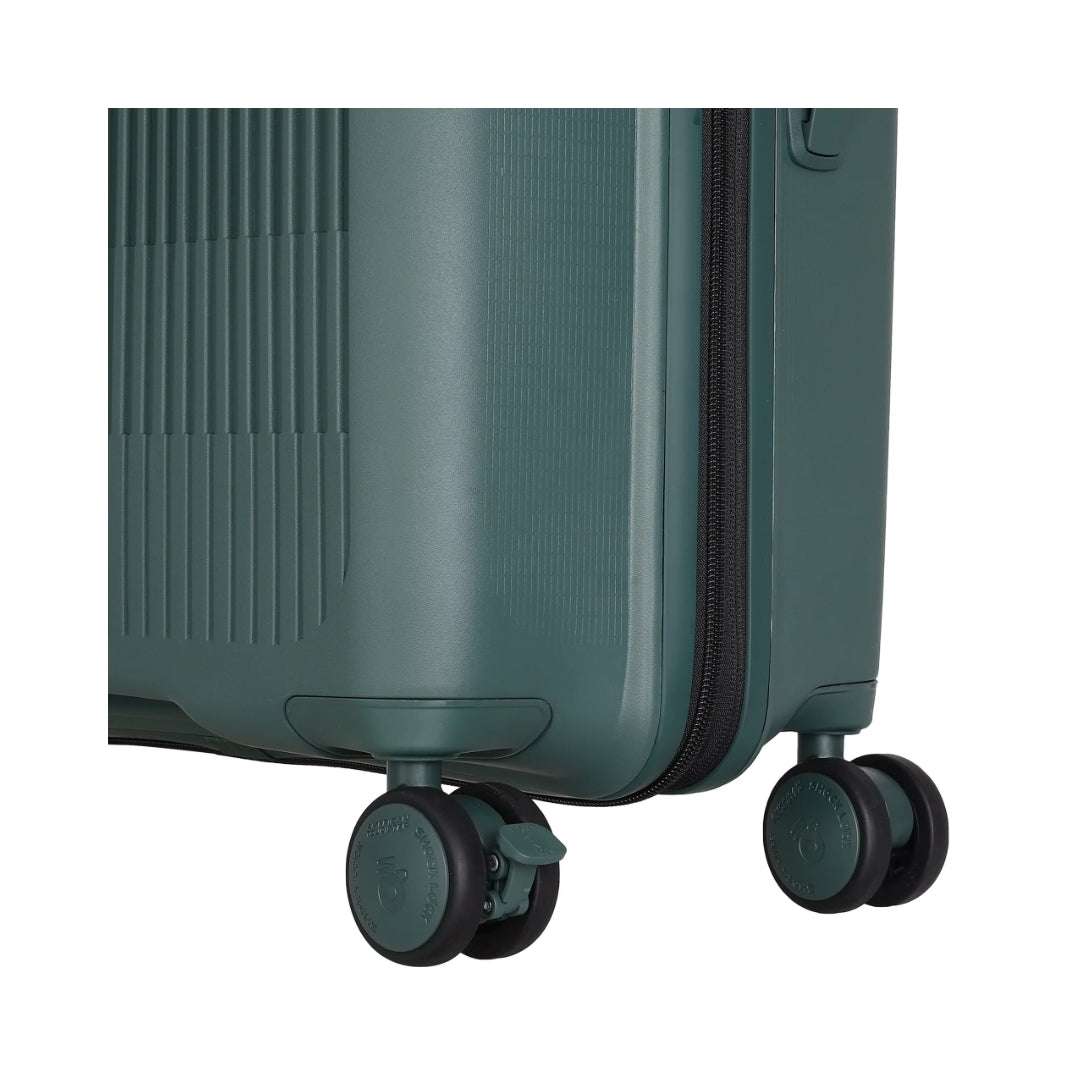 American Tourister Aerostep Spinner - Medium 67 cm Green Wheeler View_6